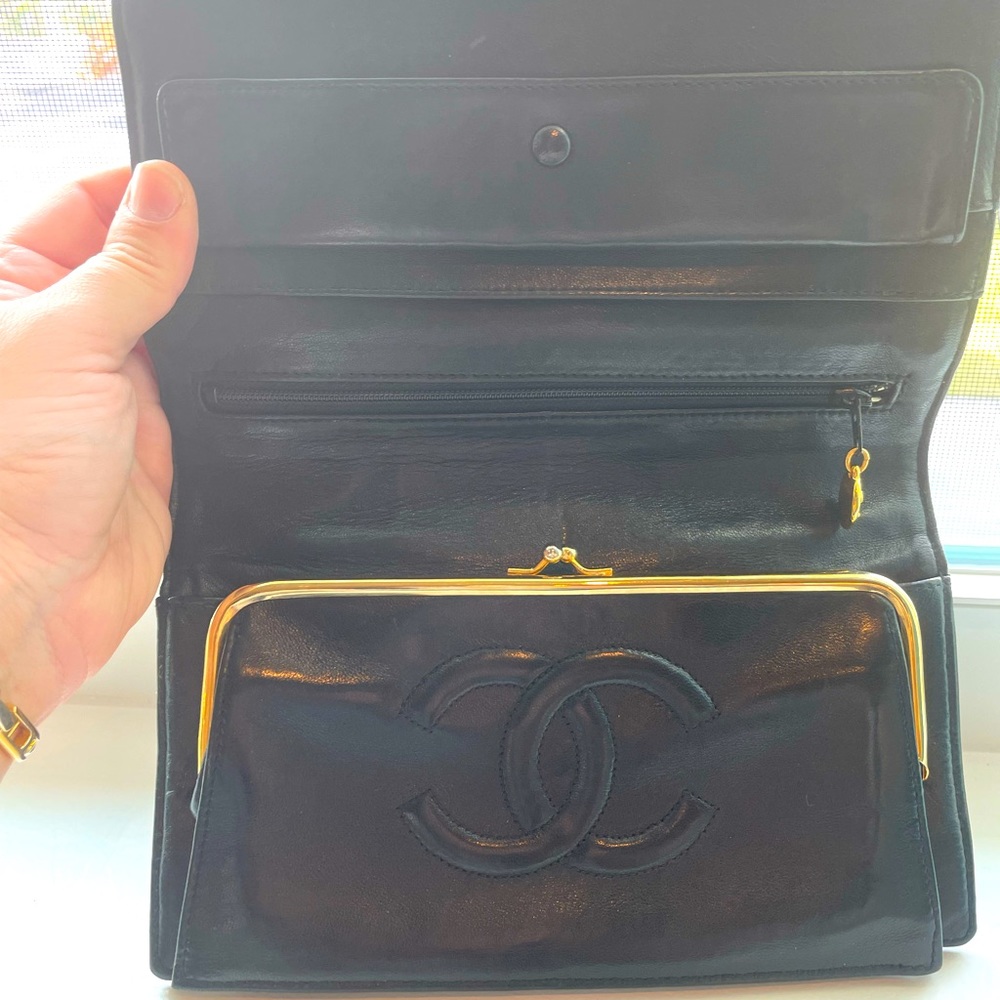 Authentic Chanel clutch